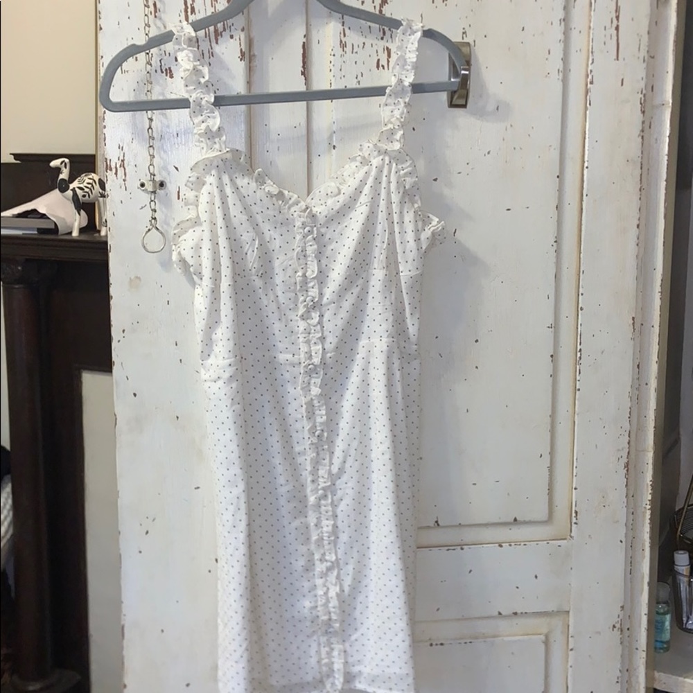 Line and Dot dotted dress